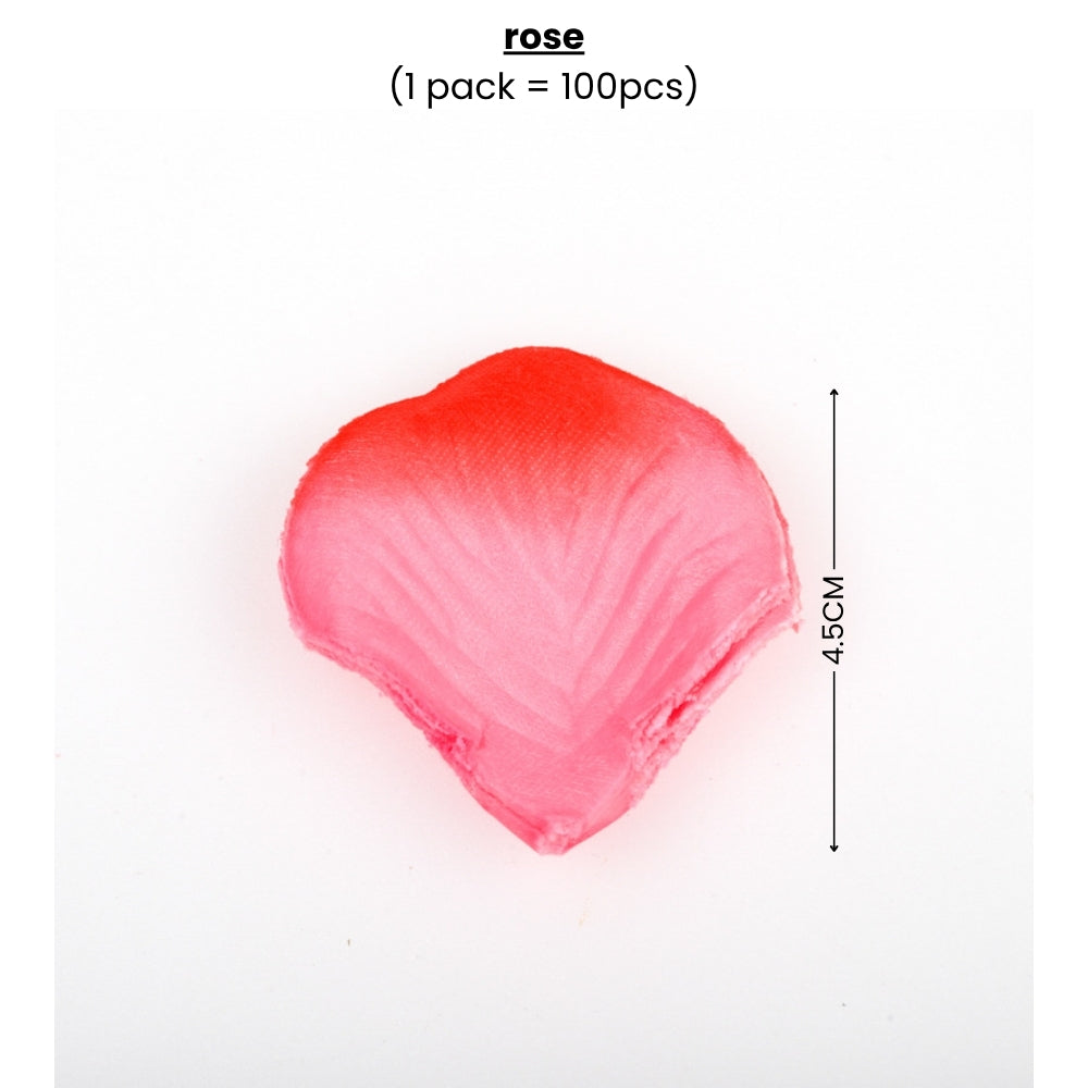 Artificial Rose Petal Dried Flower Proposal Petal ROM Wedding Balloon Solemnization Fake Flower Party Décor