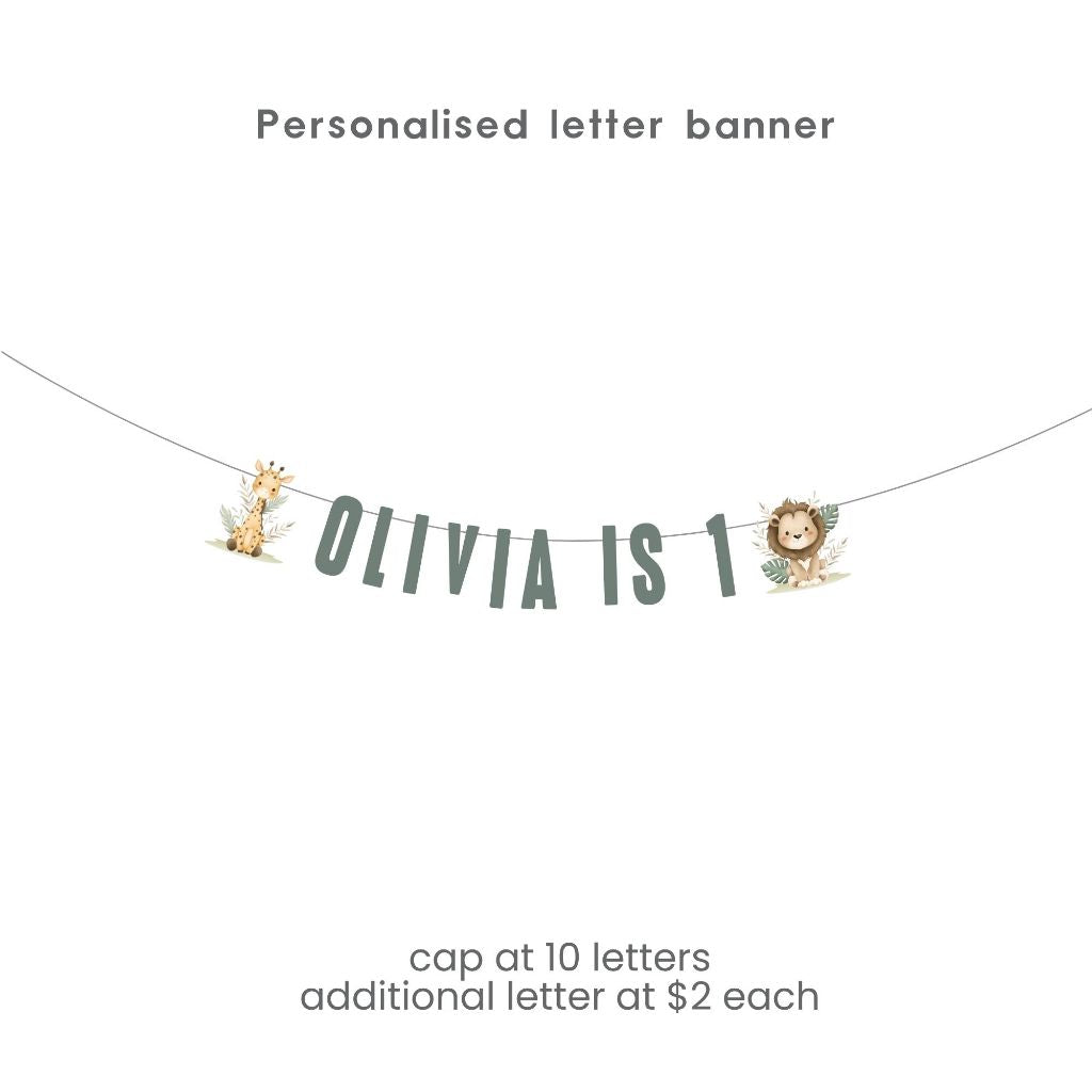 Animal Safari theme party balloon for Happy birthday Party Decoration