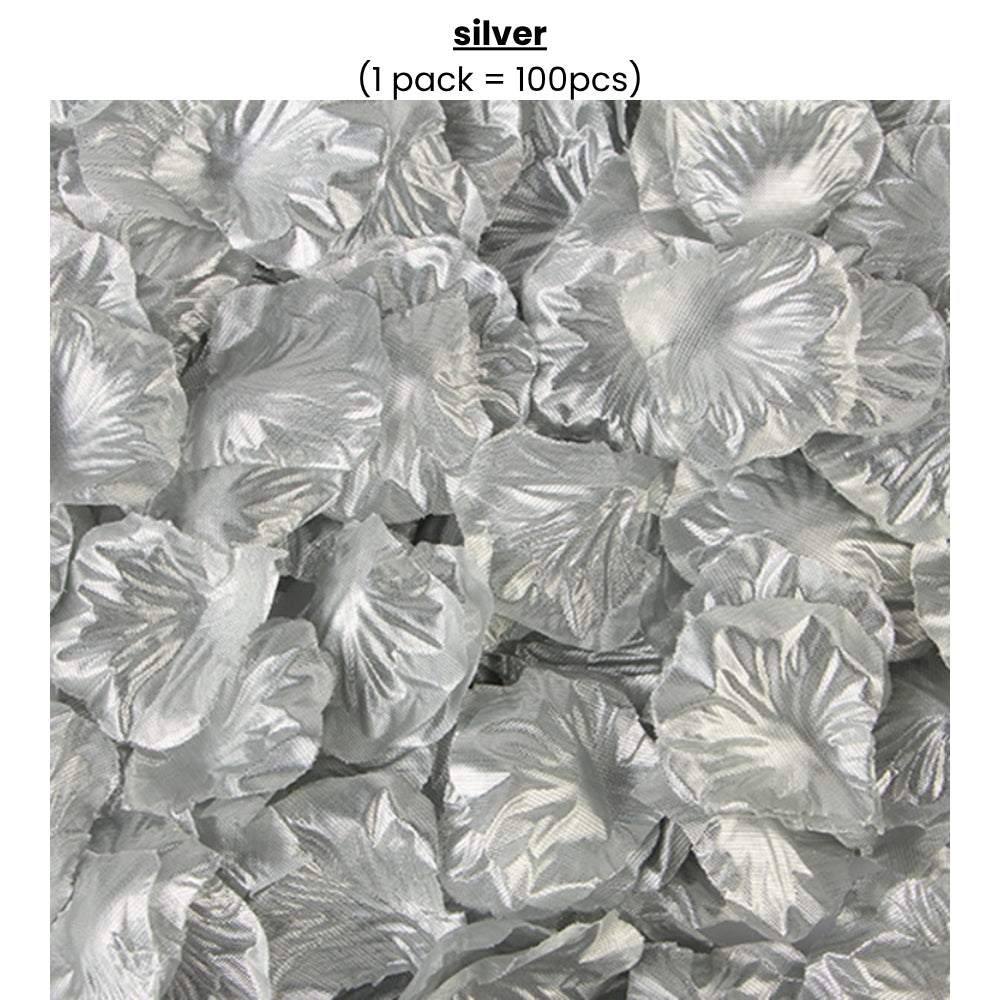 Artificial Rose Petal Dried Flower Proposal Petal ROM Wedding Balloon Solemnization Fake Flower Party Décor