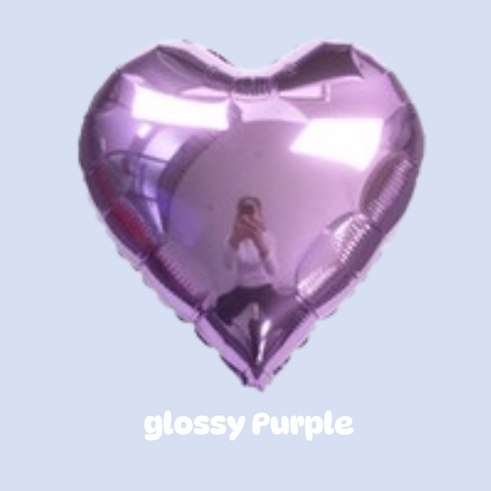 Individual Helium Inflated Heart Balloon Star Balloon