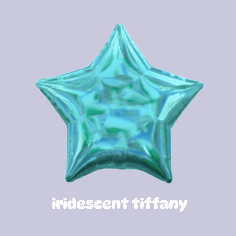 Individual Helium Inflated Heart Balloon Star Balloon