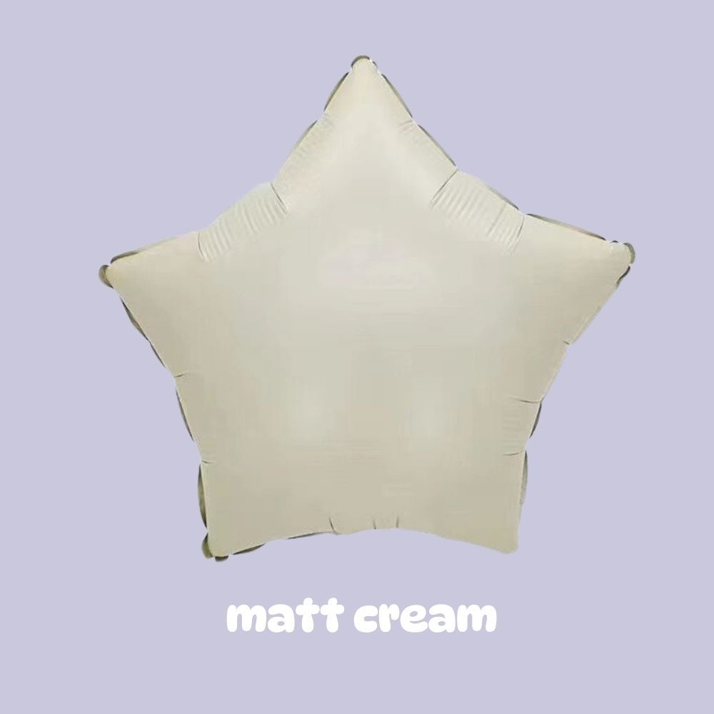 Individual Helium Inflated Heart Balloon Star Balloon