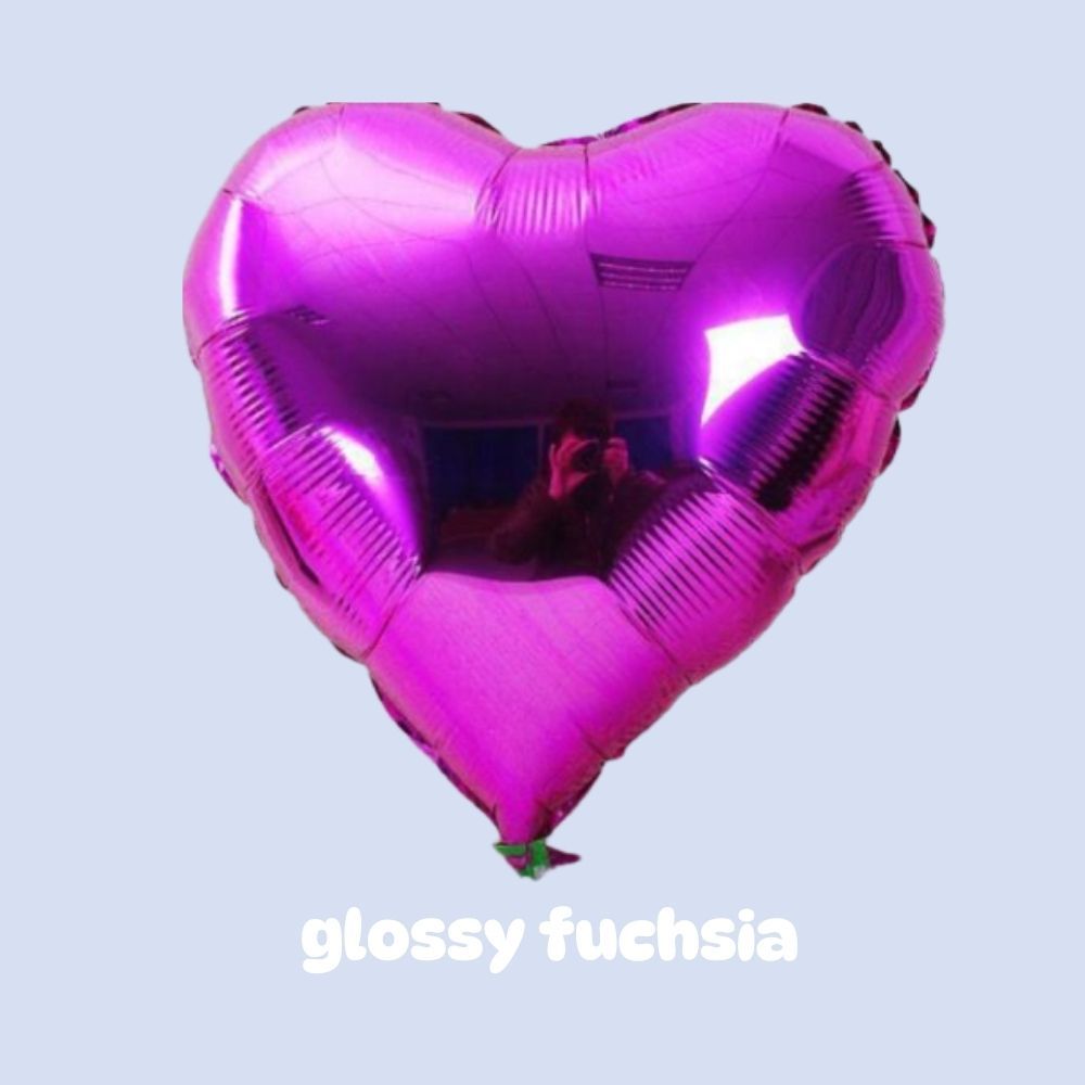 Individual Helium Inflated Heart Balloon Star Balloon