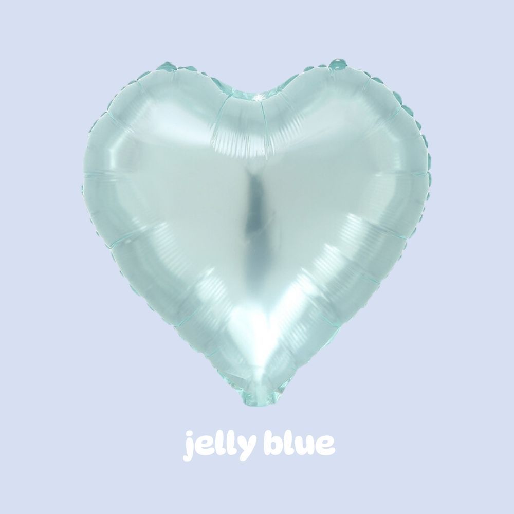 Individual Helium Inflated Heart Balloon Star Balloon