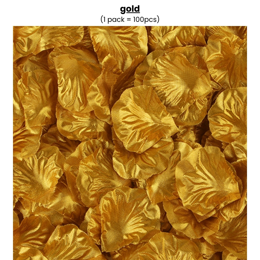 Artificial Rose Petal Dried Flower Proposal Petal ROM Wedding Balloon Solemnization Fake Flower Party Décor