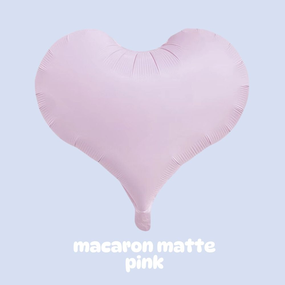 Individual Helium Inflated Heart Balloon Star Balloon