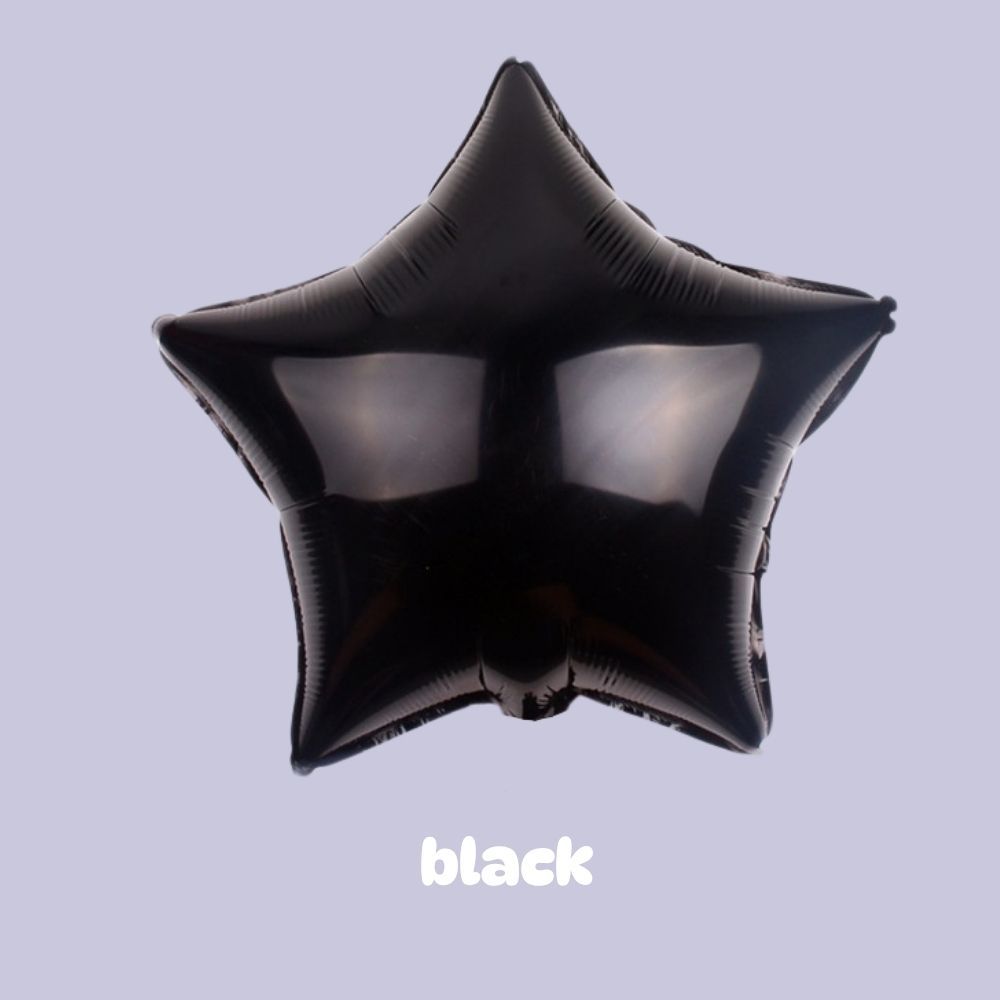 Individual Helium Inflated Heart Balloon Star Balloon