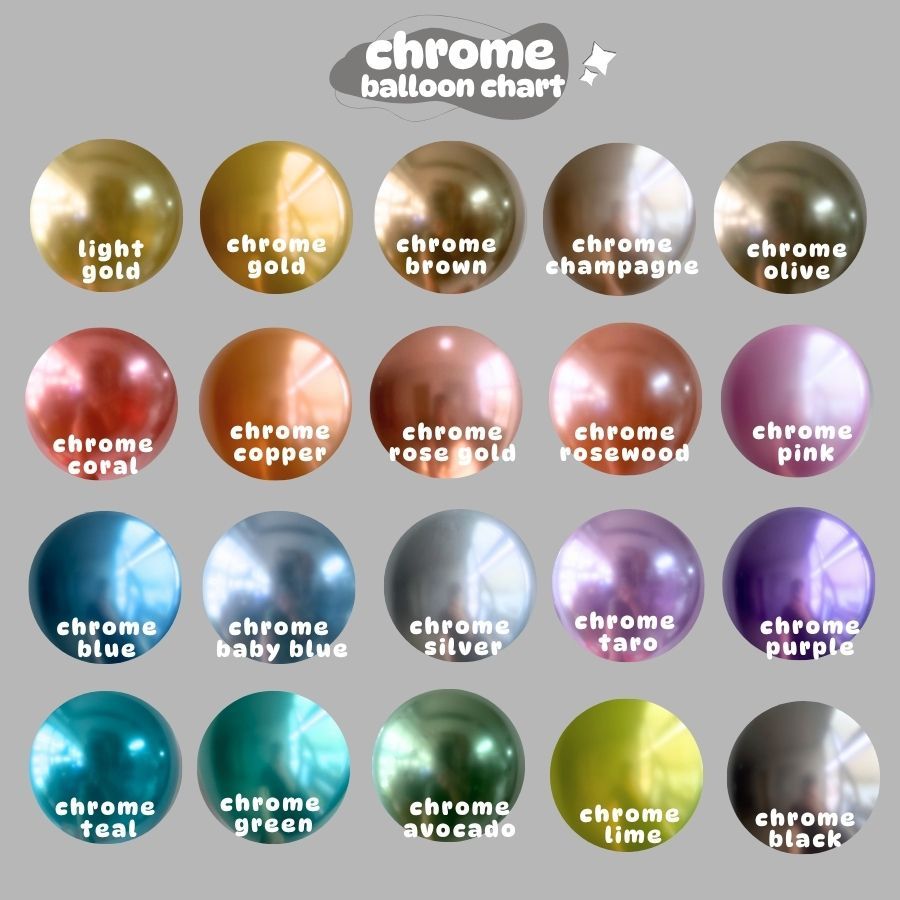 Individual Helium Inflated Balloon