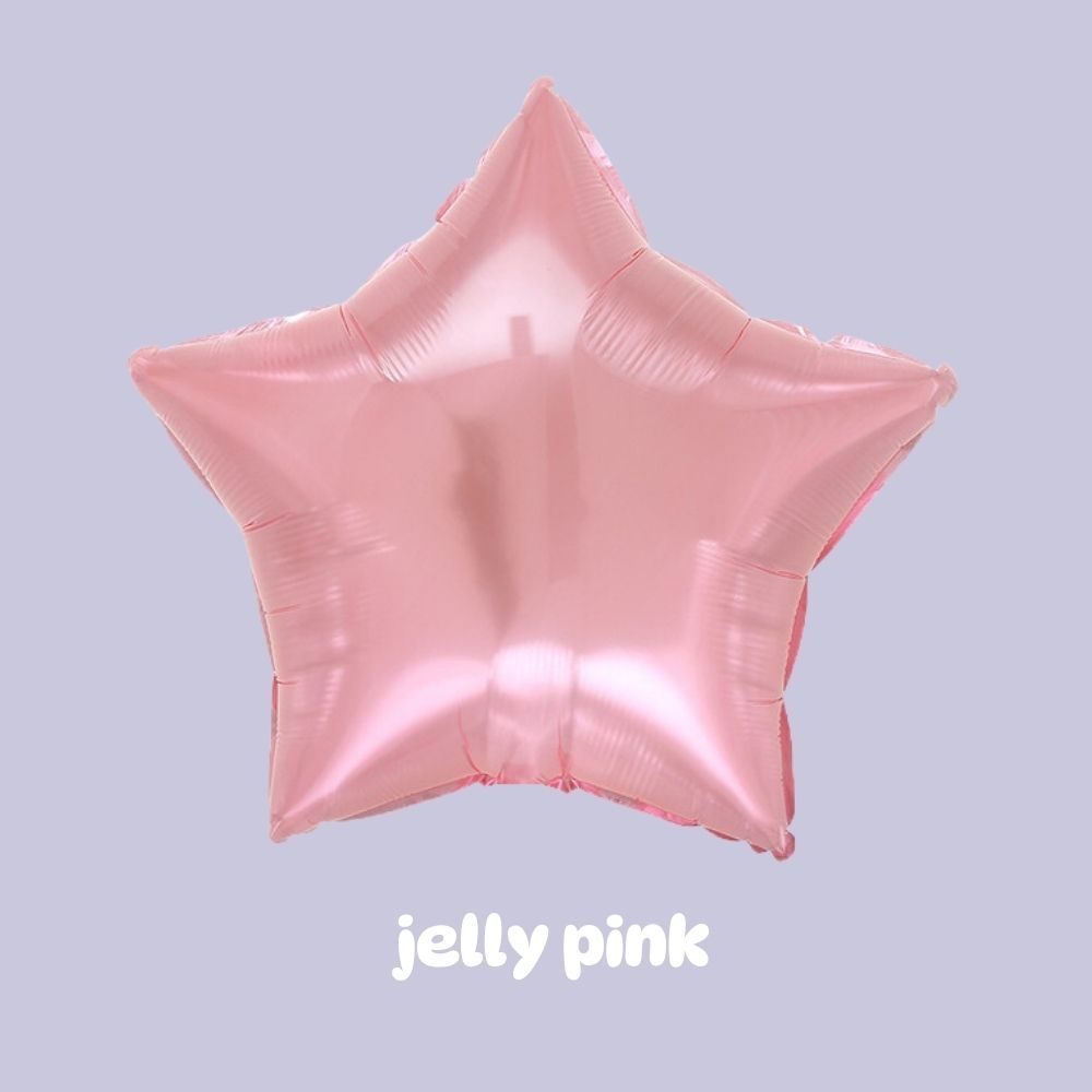 Individual Helium Inflated Heart Balloon Star Balloon