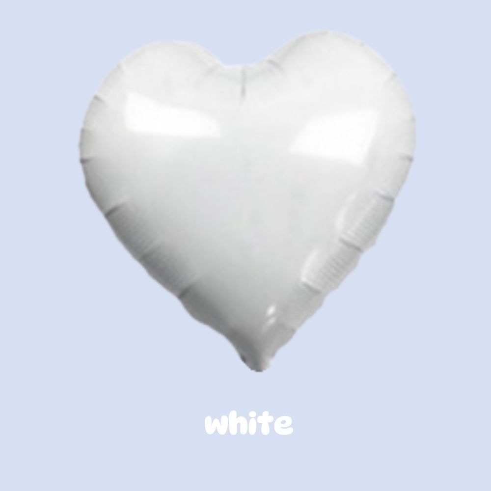 Individual Helium Inflated Heart Balloon Star Balloon