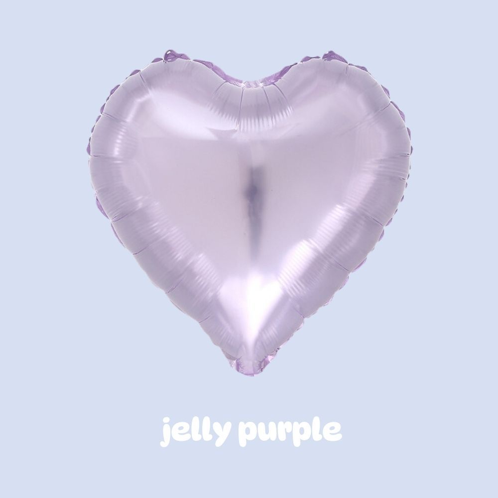 Individual Helium Inflated Heart Balloon Star Balloon