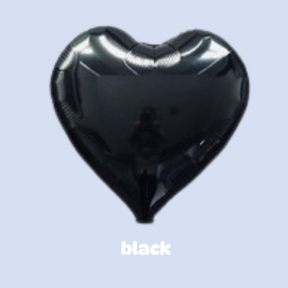 Individual Helium Inflated Heart Balloon Star Balloon