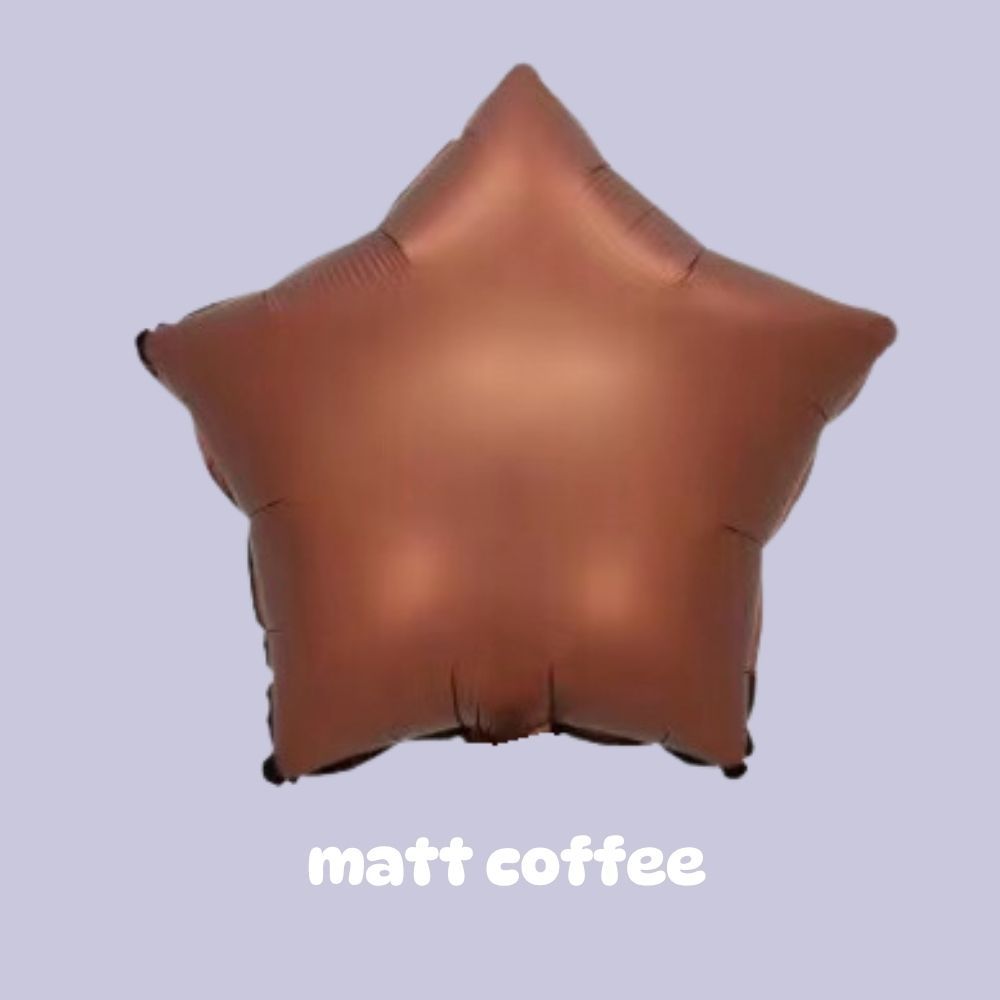 Individual Helium Inflated Heart Balloon Star Balloon