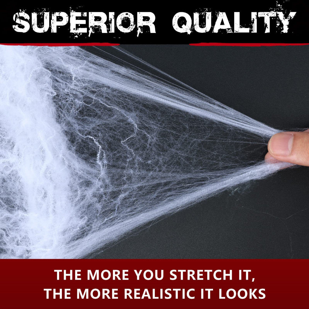 Halloween Spider Webs & Props
