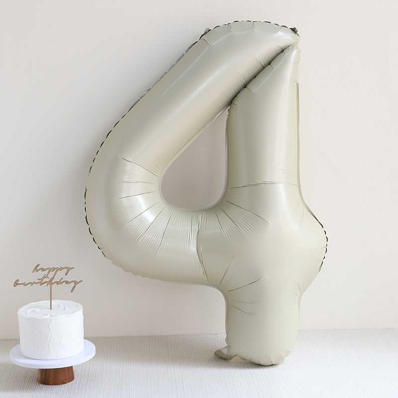 All 32inch Number Balloon No Helium 32 inch Number Balloon