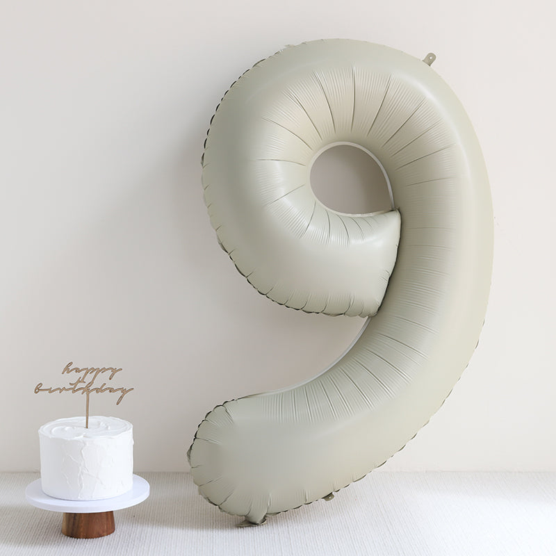 All 32inch Number Balloon No Helium 32 inch Number Balloon