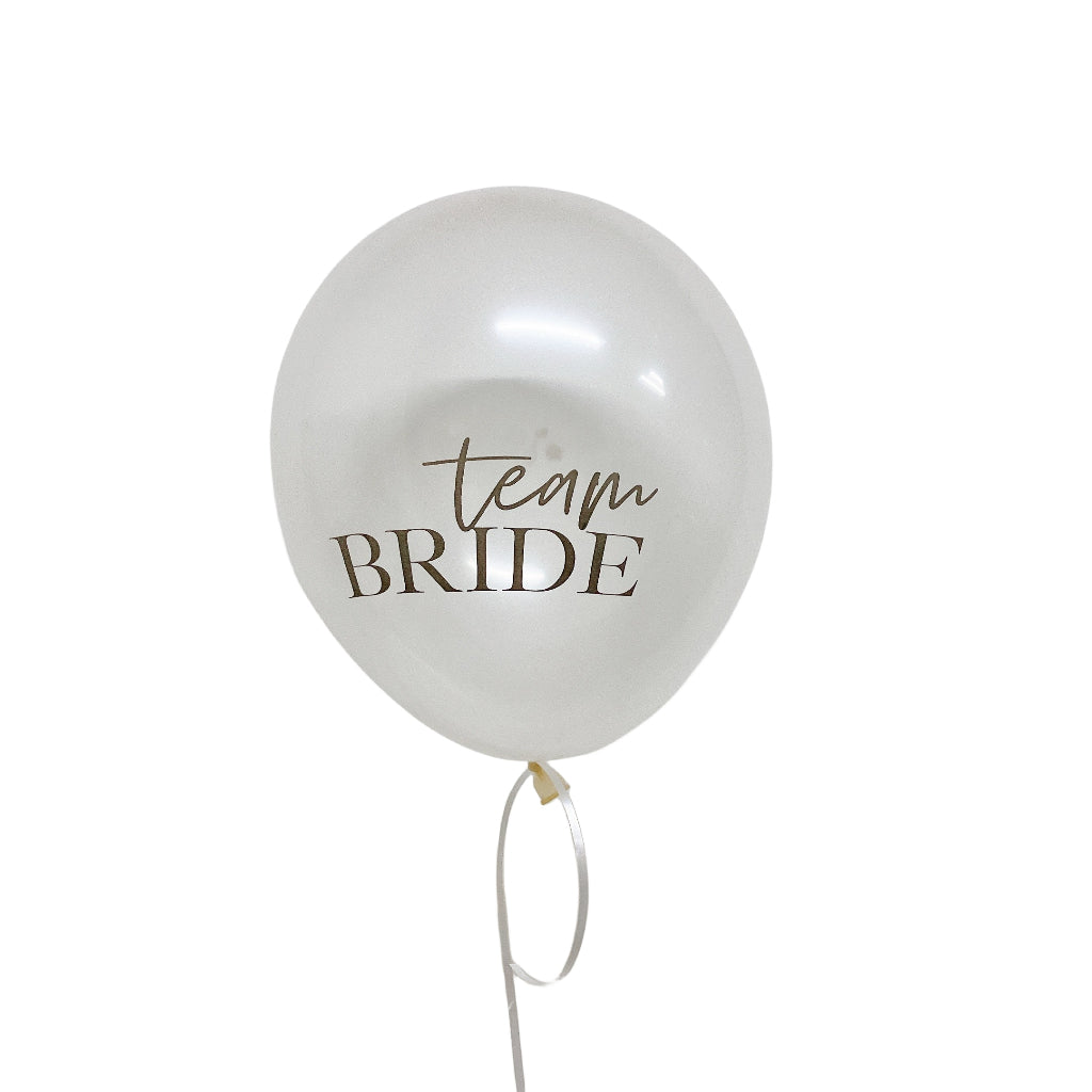 Bride to be Team Bride Printed Balloon