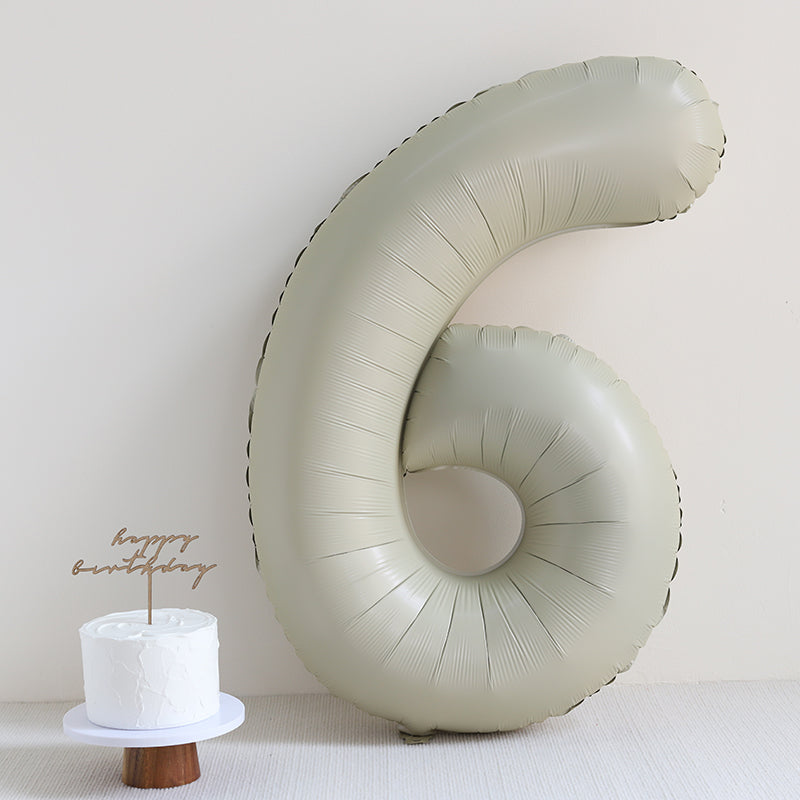 All 32inch Number Balloon No Helium 32 inch Number Balloon