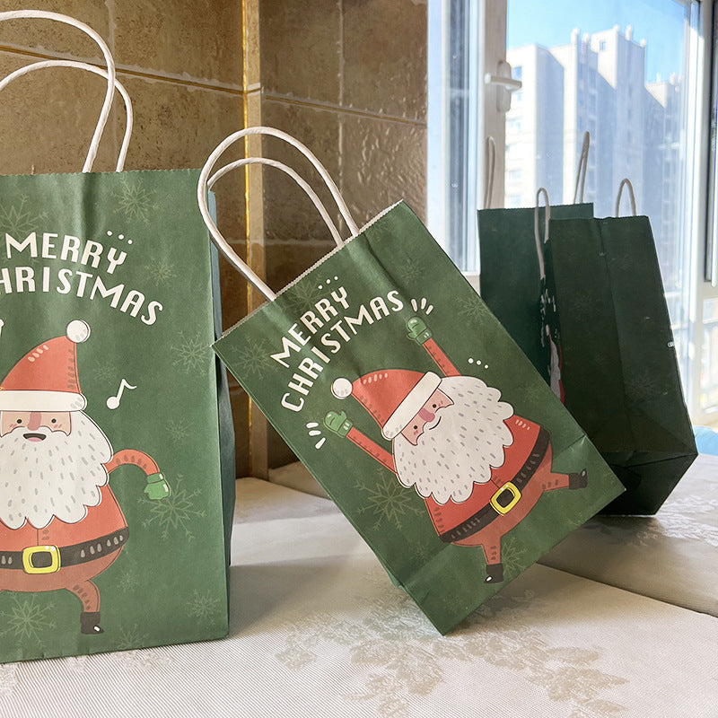 Christmas Paper Bag for Christmas Gift Goodie Bag