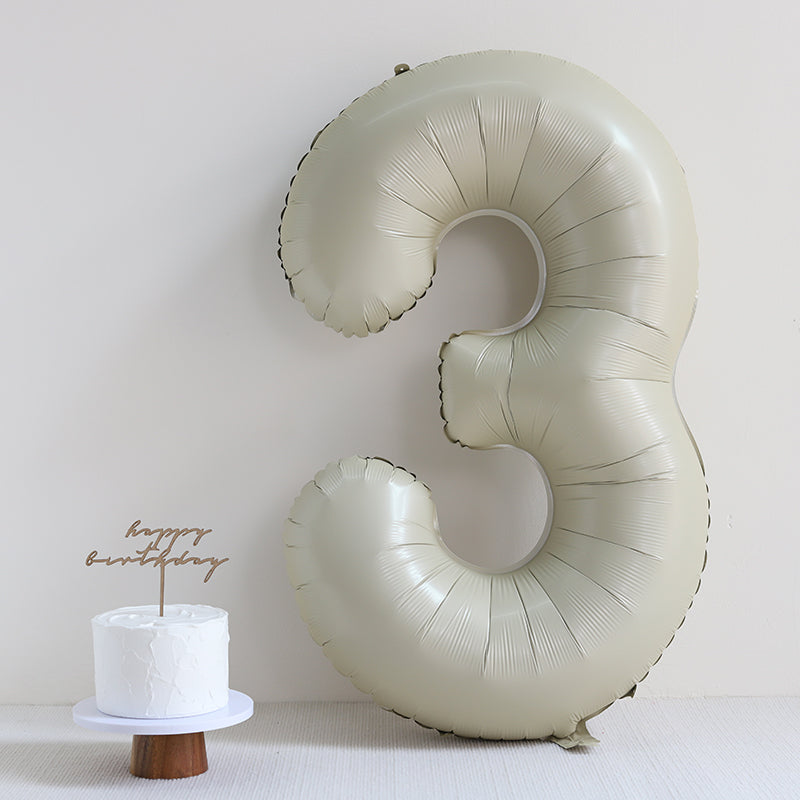 All 32inch Number Balloon No Helium 32 inch Number Balloon