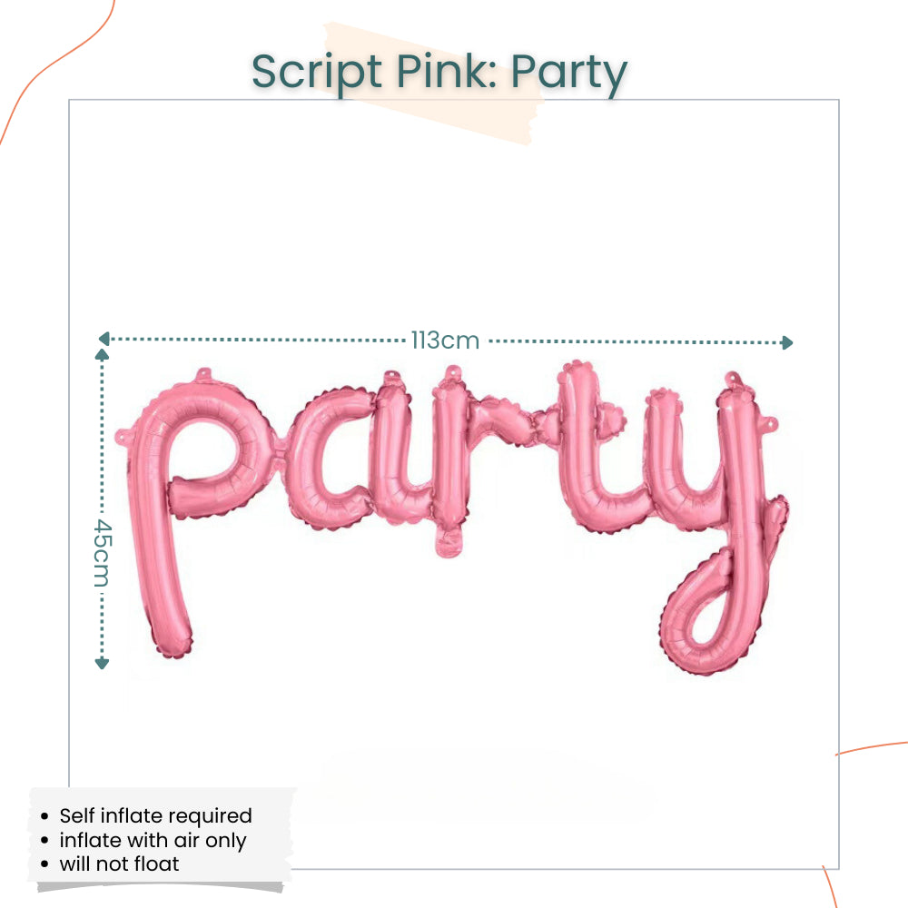 Individual Helium Inflated Heart Balloon Star Balloon