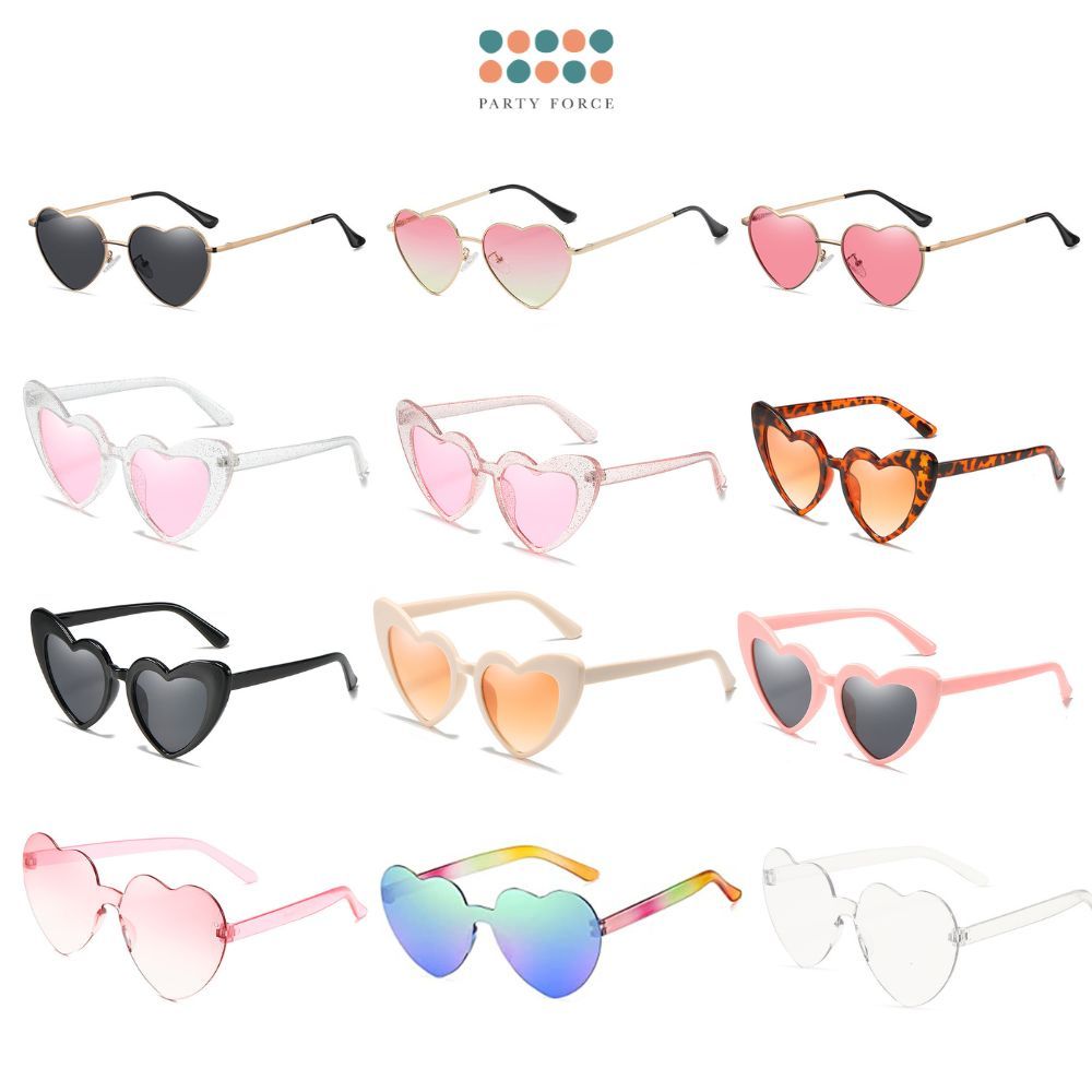 Bride to Be Heart Shape SunGlasses for Hen Party Bridal