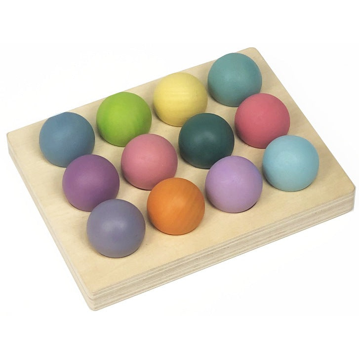 Large Wooden Rainbow Bricks and Other Montesorri Toys for Kids