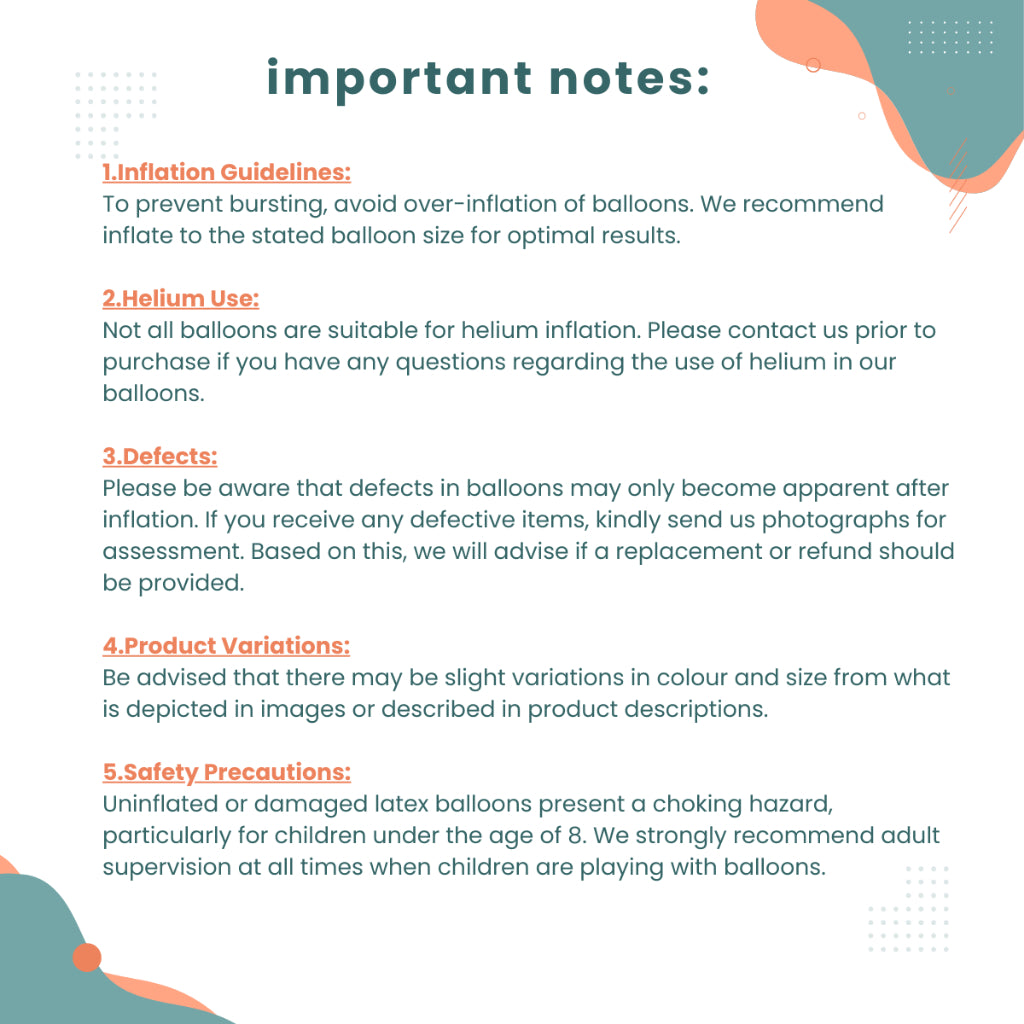 10 inch latex balloon