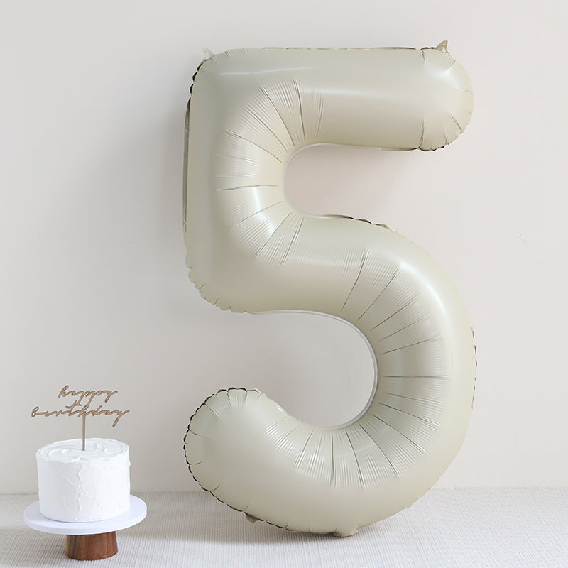 All 32inch Number Balloon No Helium 32 inch Number Balloon