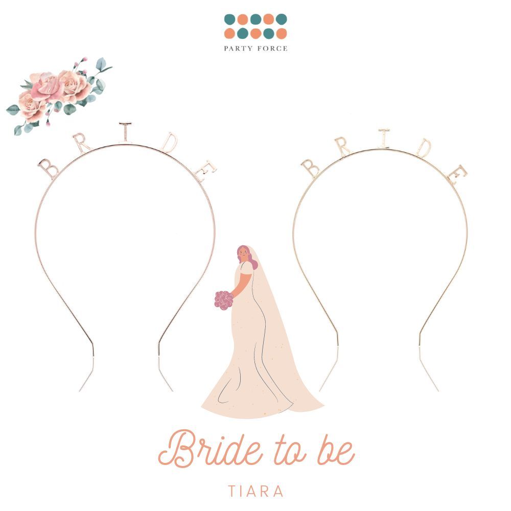 New Version Bride to be Tiara Headband for Hen Party Bridal Shower