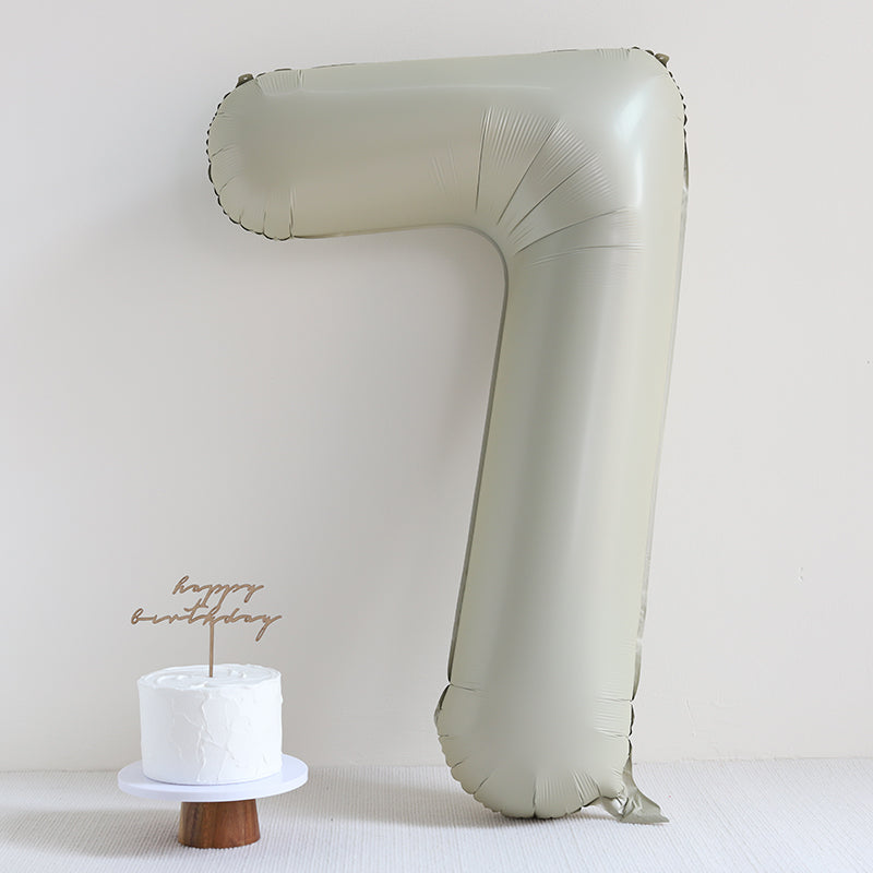 All 32inch Number Balloon No Helium 32 inch Number Balloon