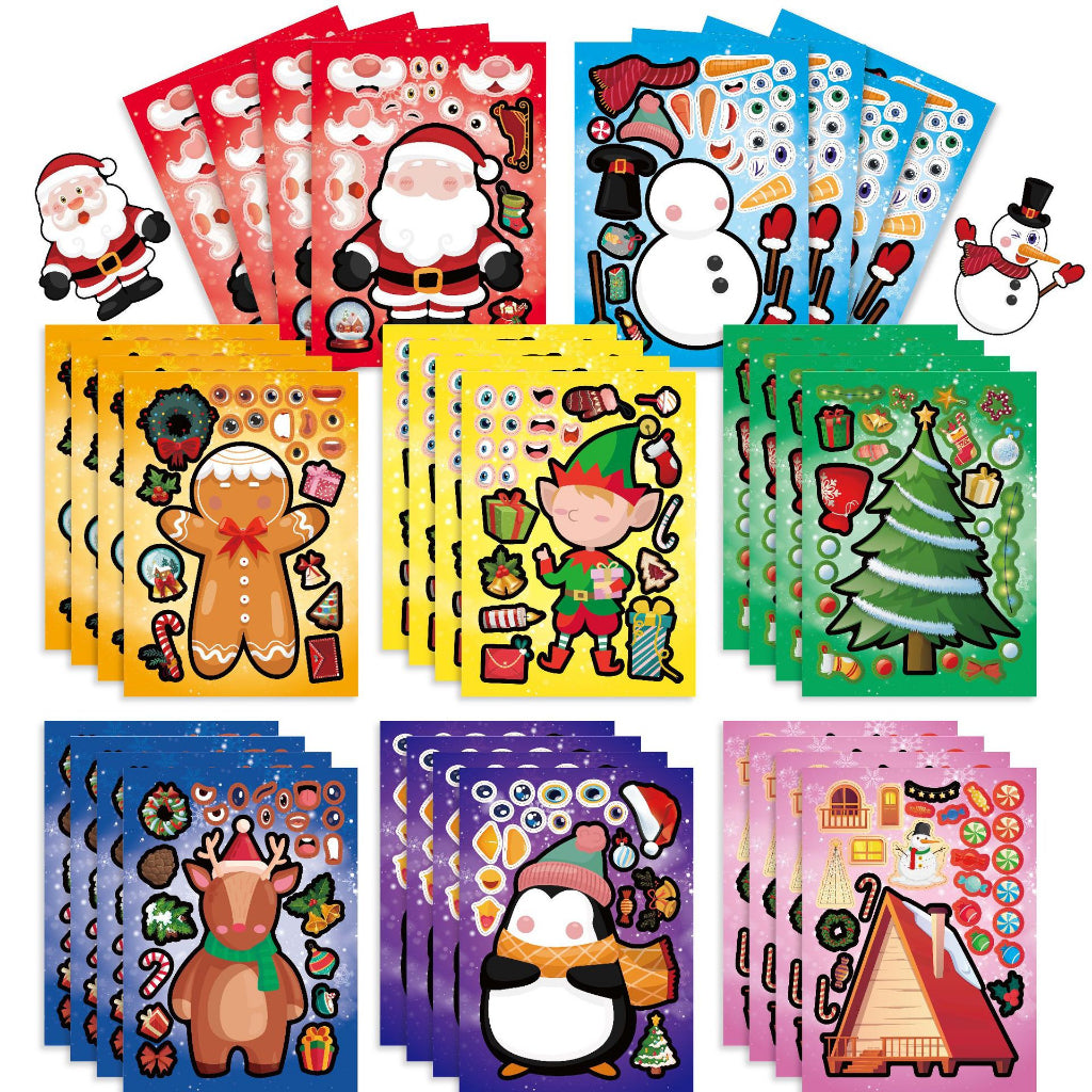 Christmas Sticker Set for Christmas Gift Christmas Decoration