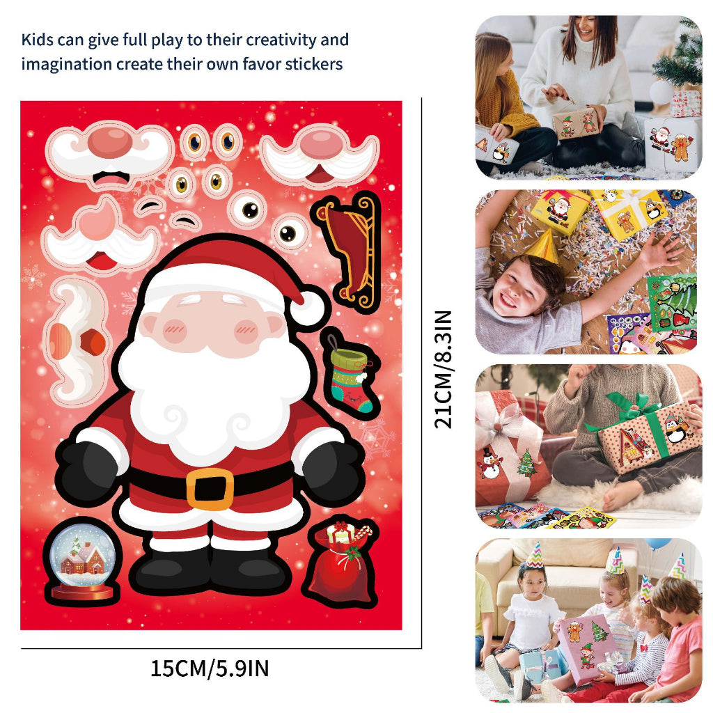 Christmas Sticker Set for Christmas Gift Christmas Decoration