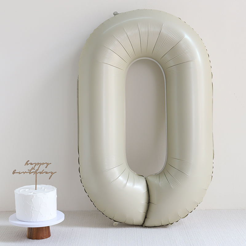All 32inch Number Balloon No Helium 32 inch Number Balloon