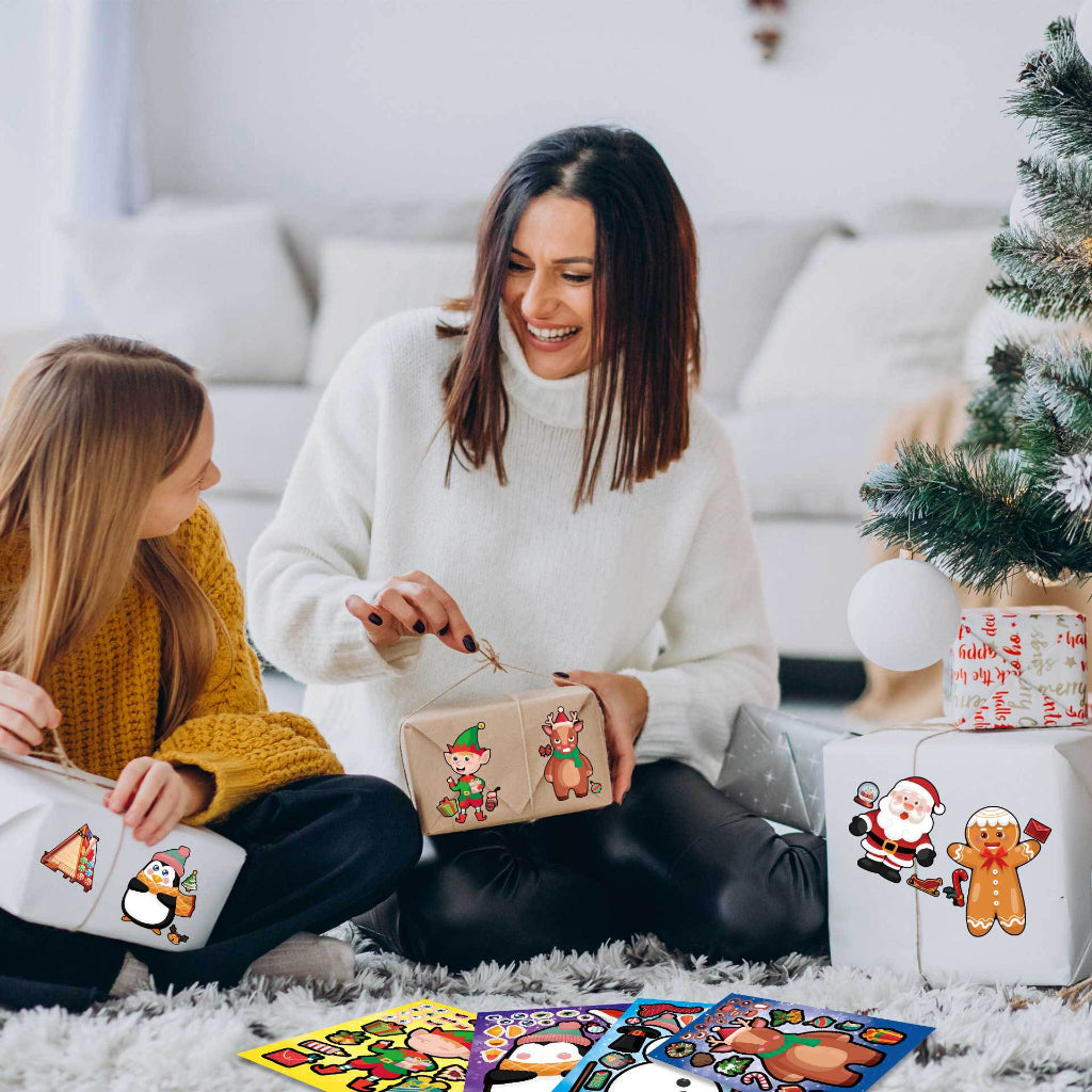 Christmas Sticker Set for Christmas Gift Christmas Decoration