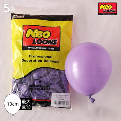 5 inch latex balloon metallic confetti solid pearl pastel chrome vintage birthday party balloon