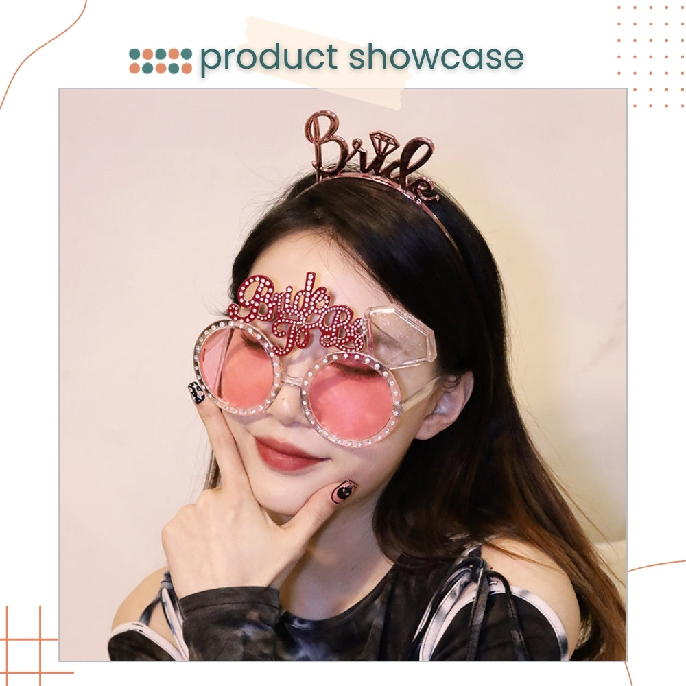 Birde to be Sun Glasses for Hen Party Bridal Shower Decoration