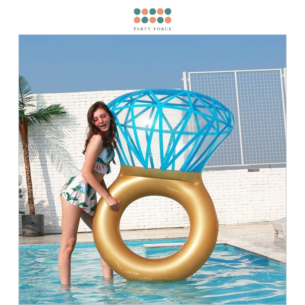 Giant Diamond Ring Balloon Float for Wedding Proposal Bridal Shower Hen Party