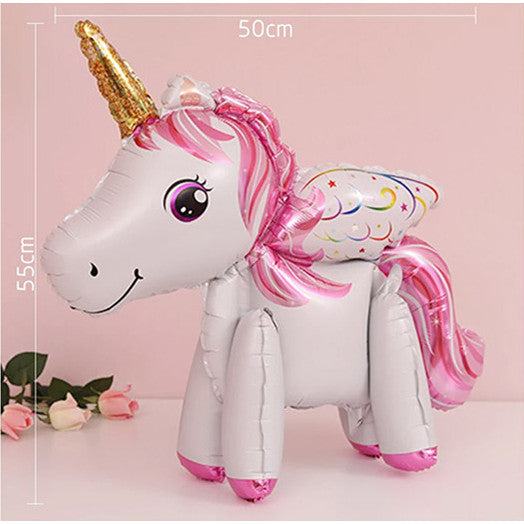 Everything Unicorn theme birthday decoration balloon banner tableware
