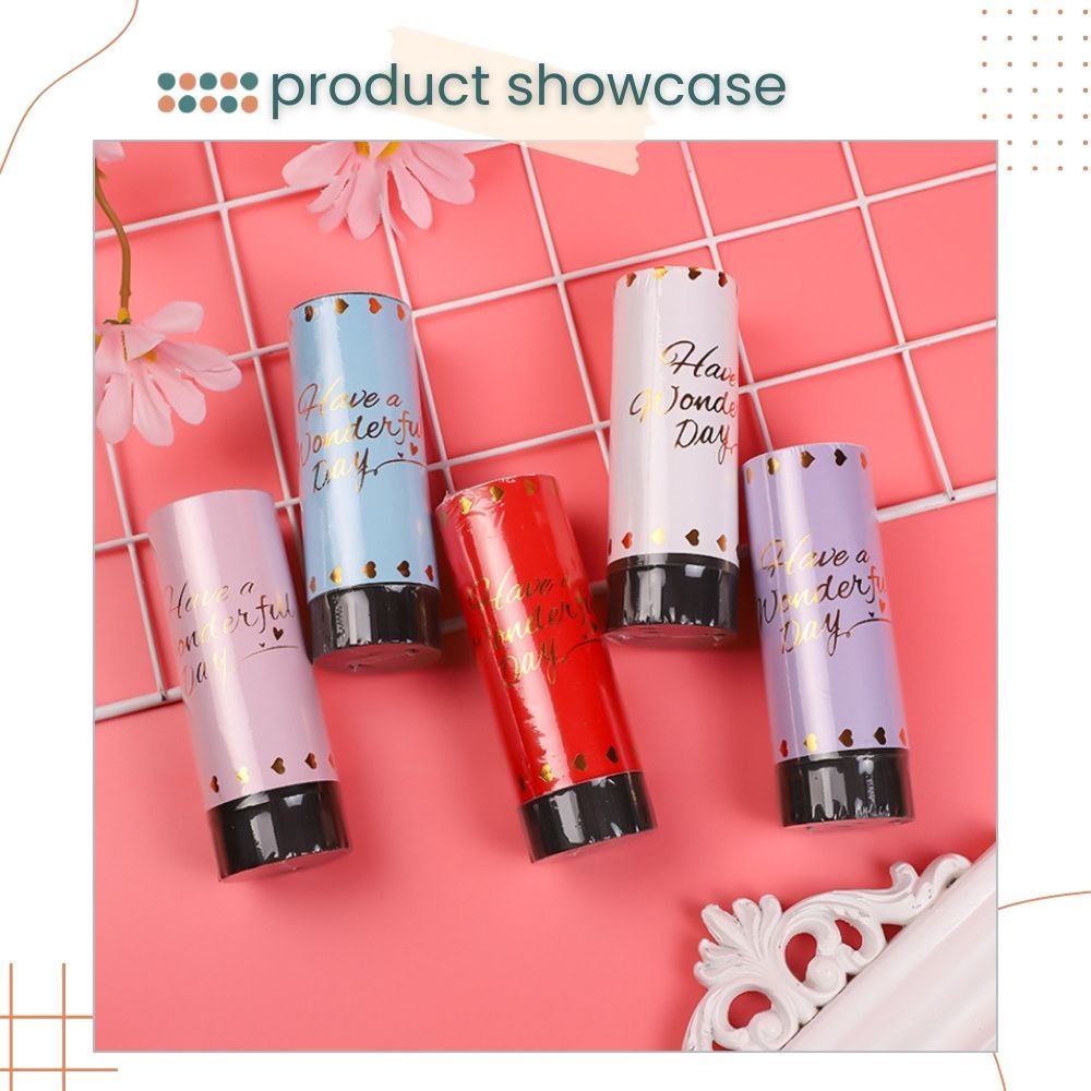 New Colorful Confetti Popper for Birthday Anniversary Gender Reveal Parties