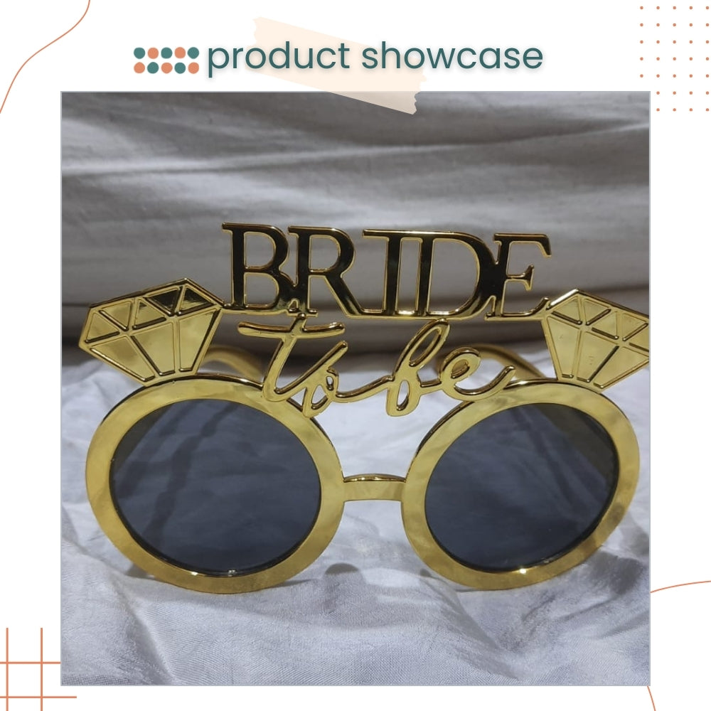 Birde to be Sun Glasses for Hen Party Bridal Shower Decoration