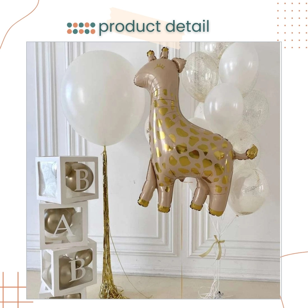 Premium Baby Shower Foil Balloon Nursery Decoration