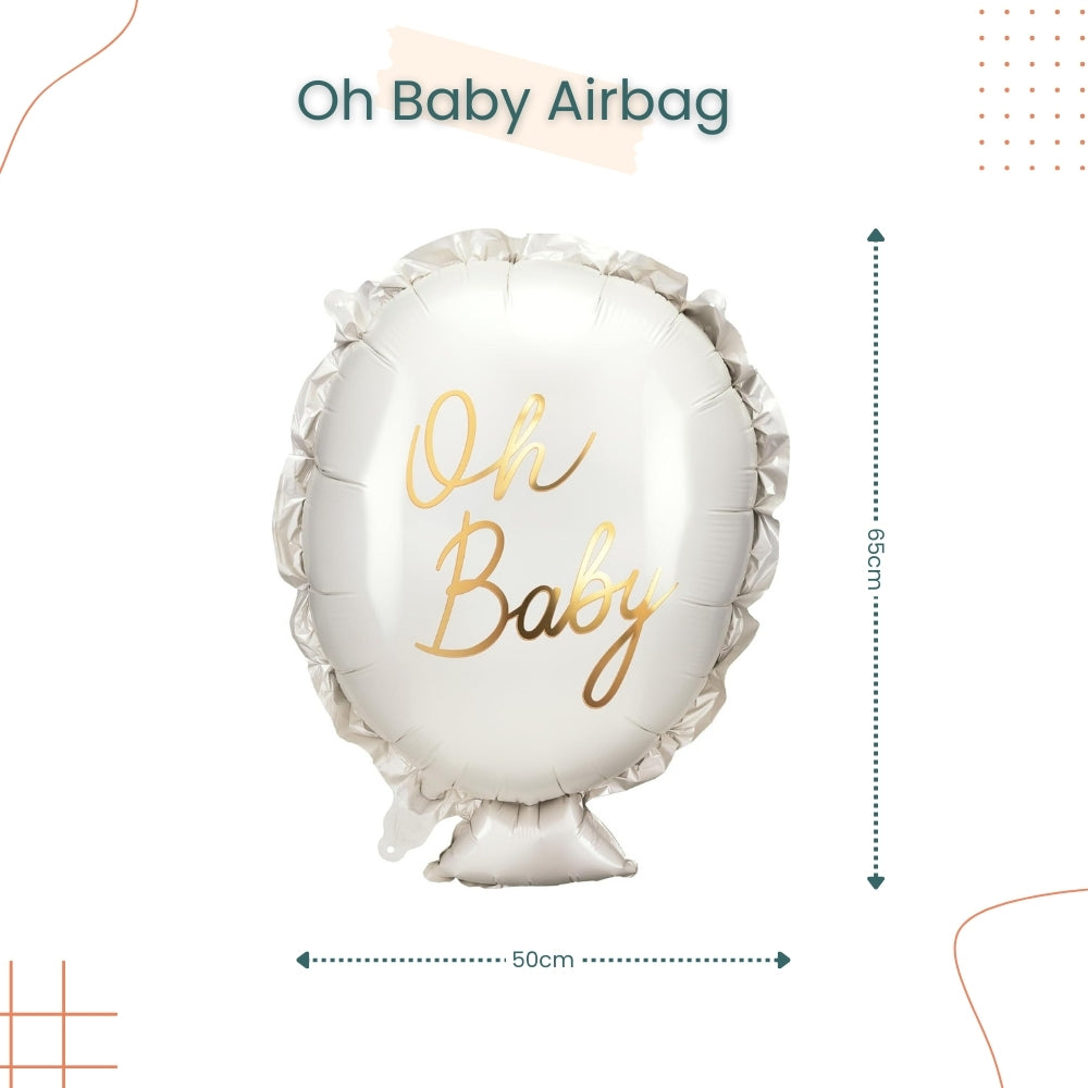 Premium Baby Shower Foil Balloon Nursery Decoration