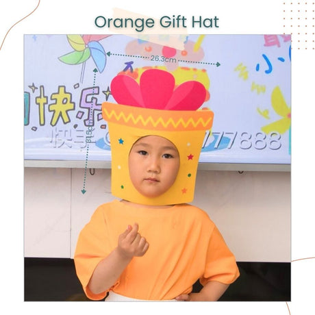 Cute Colorful Cake Design Face Hat For Kid Adult Birthday Party Acceserios