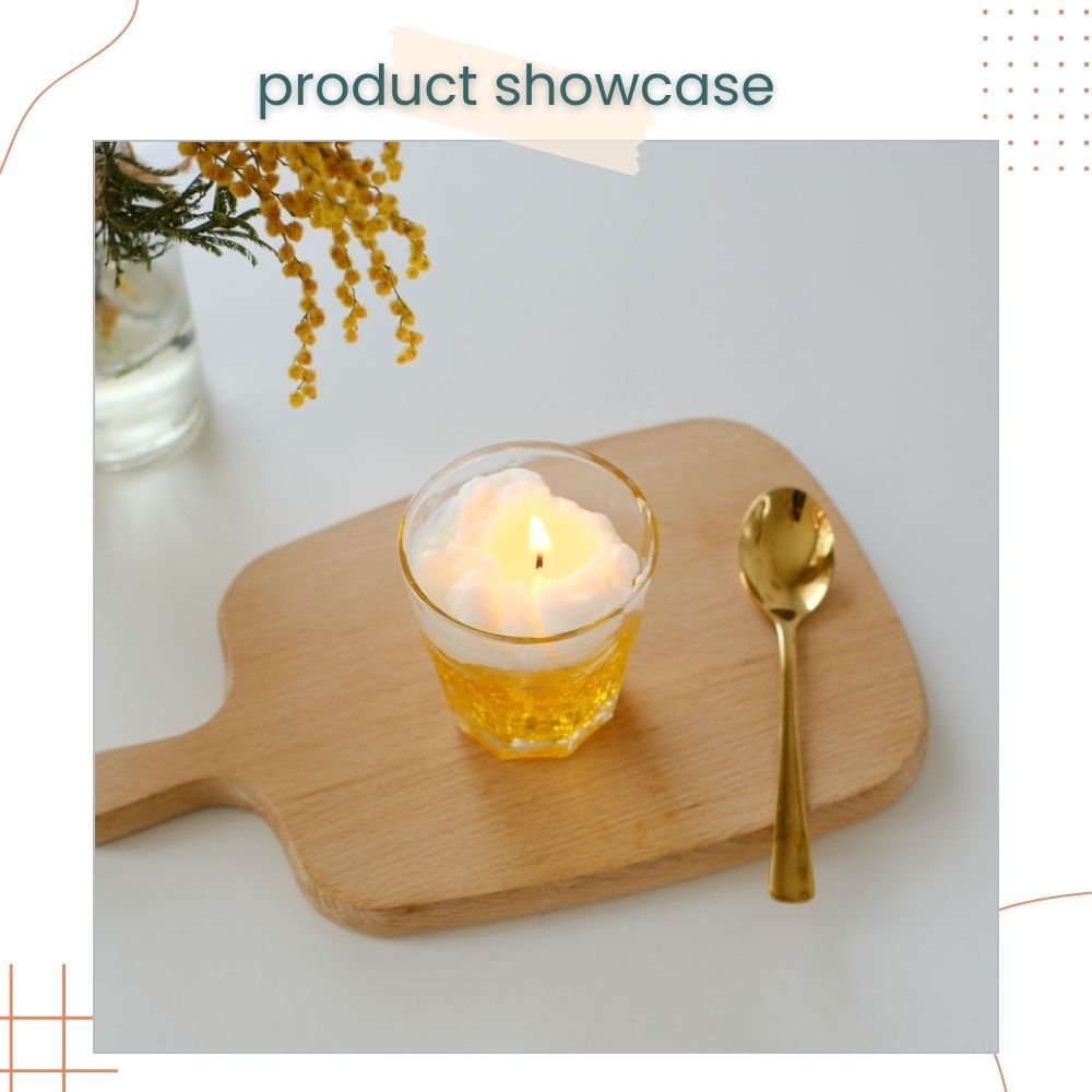 Simulated Butter Beer Fried Chicken Scented Candle for Birthday Gift