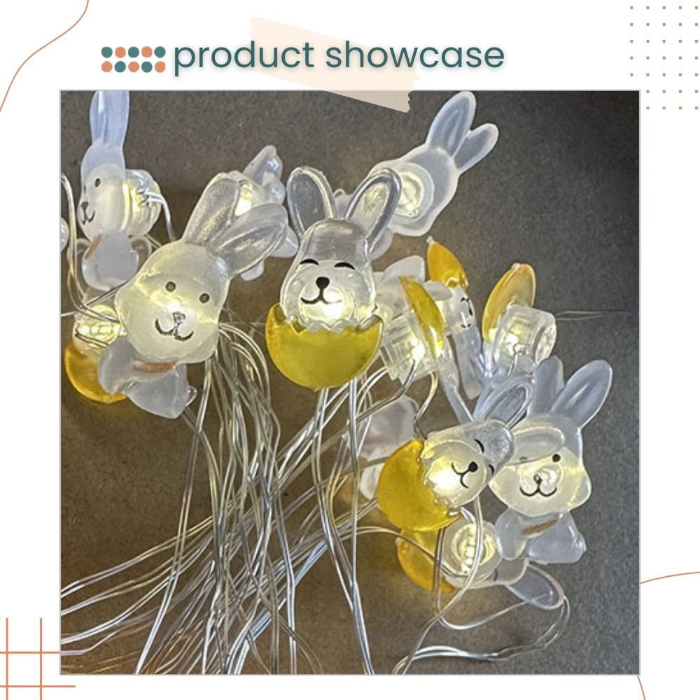 Happy Easter Décor Light for Easter Day Decoration Events Parties