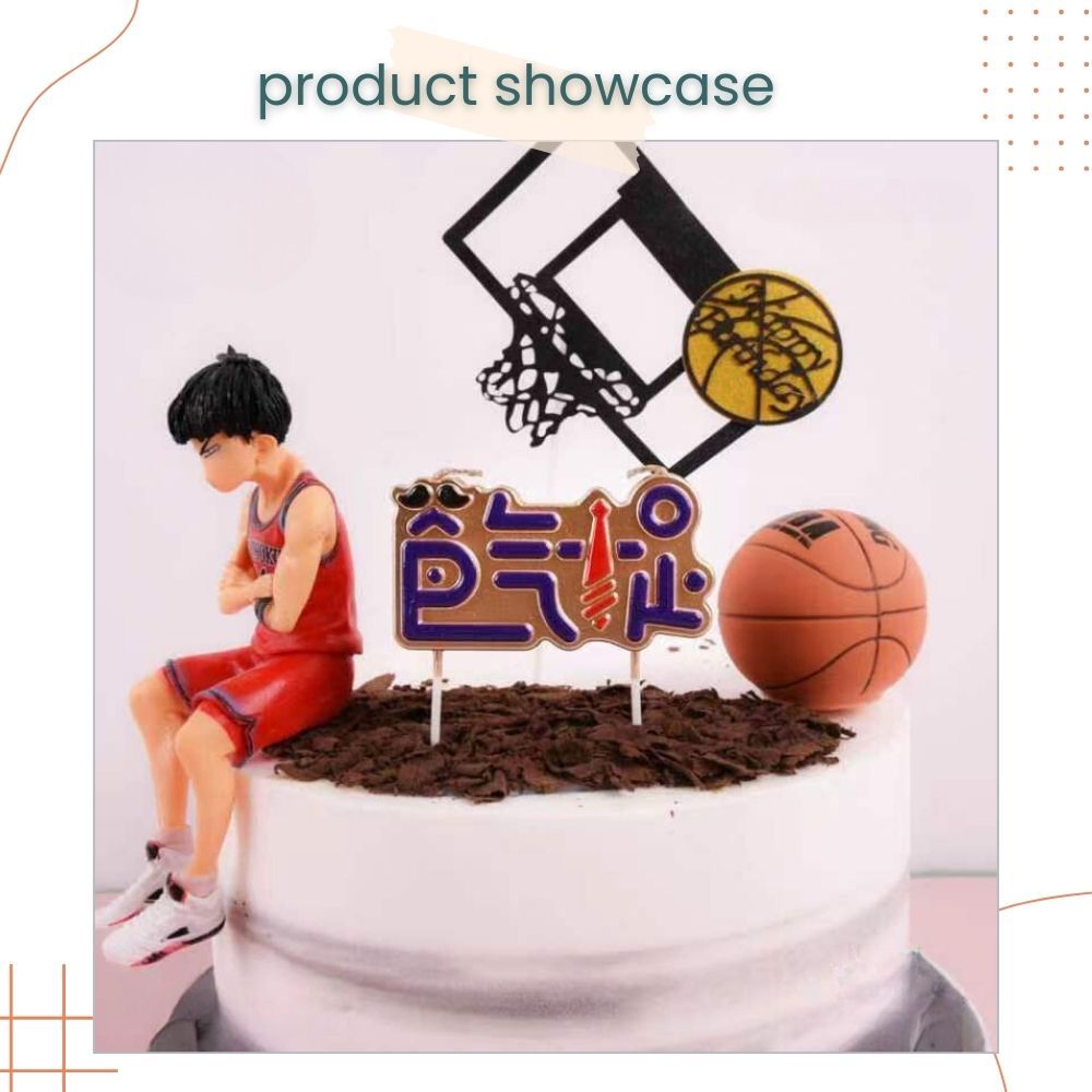 Happy Father's Day Design Candle for Father's Day Cake Decoration