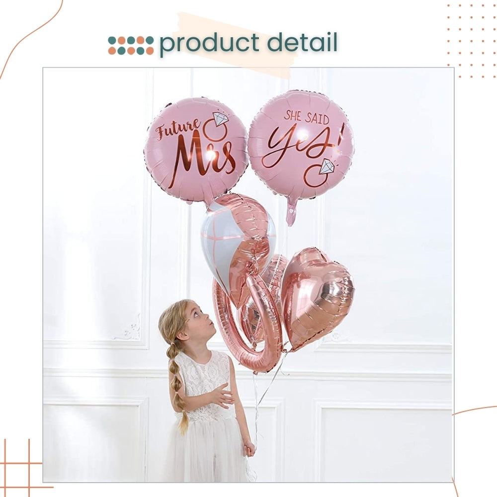 Premium Valentines day Wedding Bridal shower Foil balloon for party decoration