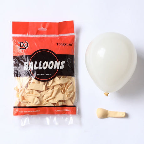 5 inch latex balloon metallic confetti solid pearl pastel chrome vintage birthday party balloon