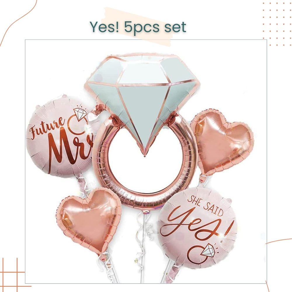 Premium Valentines day Wedding Bridal shower Foil balloon for party decoration